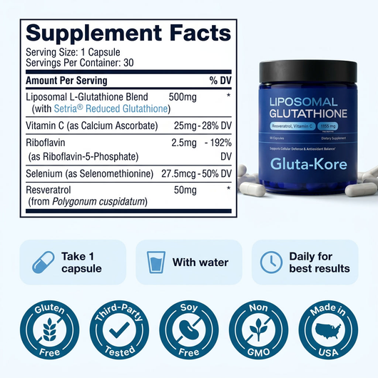 Liposomal Glutathione Supplement